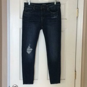 Vigoss Classic Fit Jagger Skinny Distressed Jeans